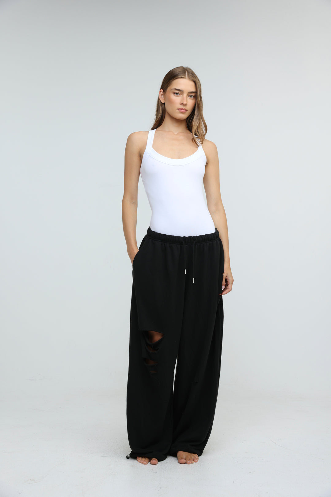 Scissors Black Joggers