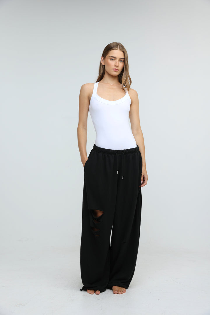 Scissors Black Joggers