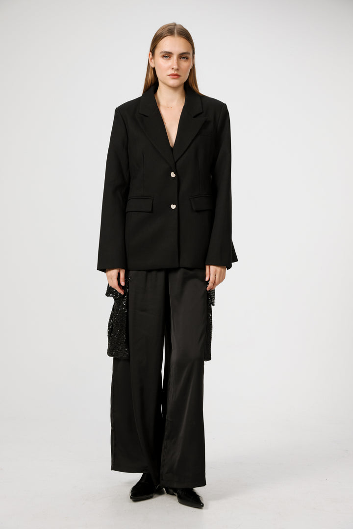 New Year's Eve Black Blazer