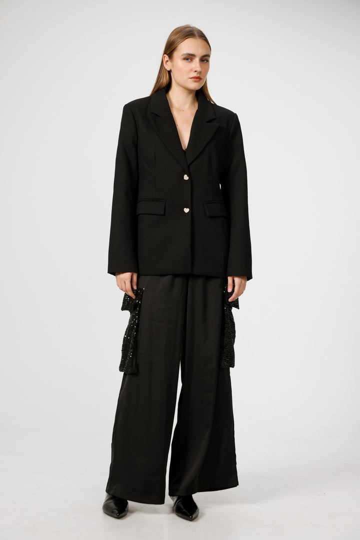 New Year's Eve Black Blazer