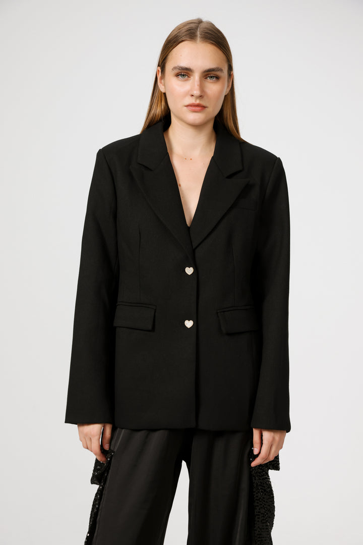 New Year's Eve Black Blazer