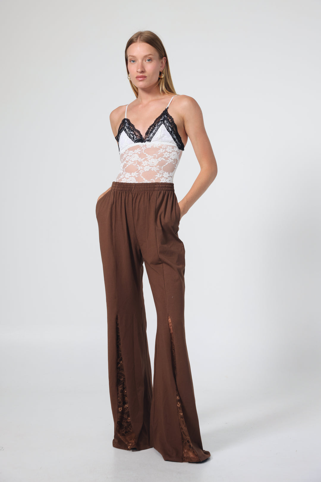 Dooni White Lace Bodysuit