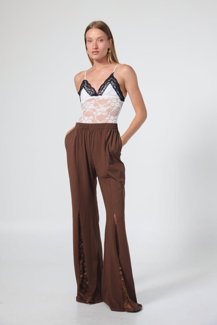 Dooni White Lace Bodysuit