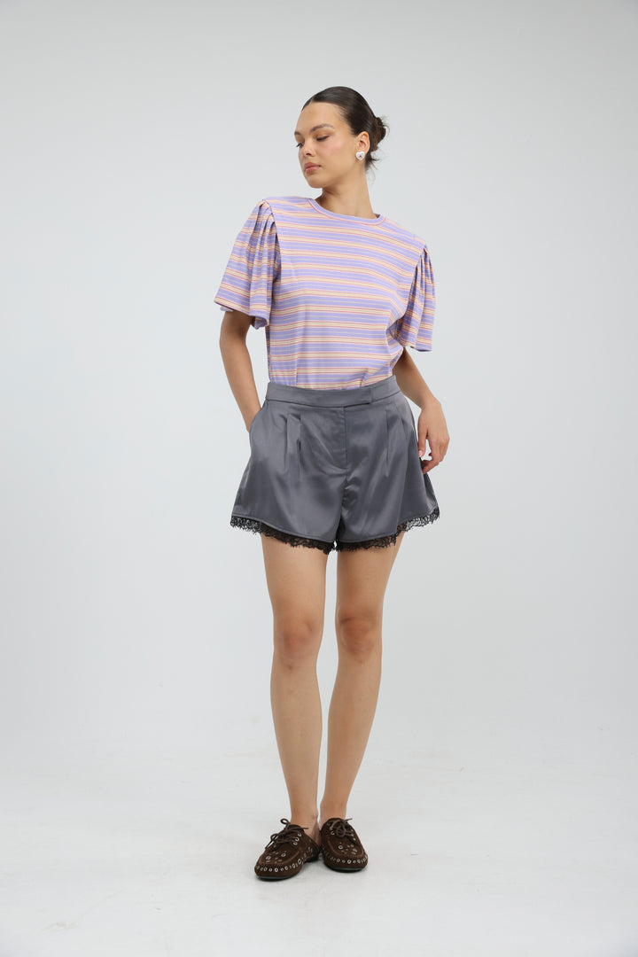 First Purple Stripes T-Shirt