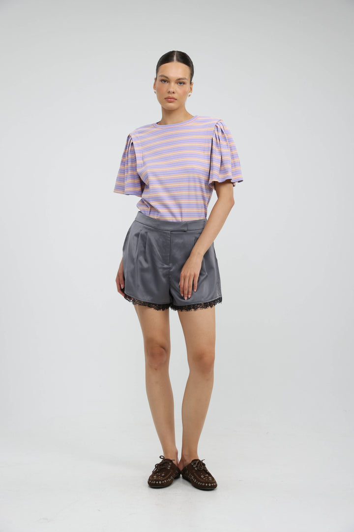 First Purple Stripes T-Shirt