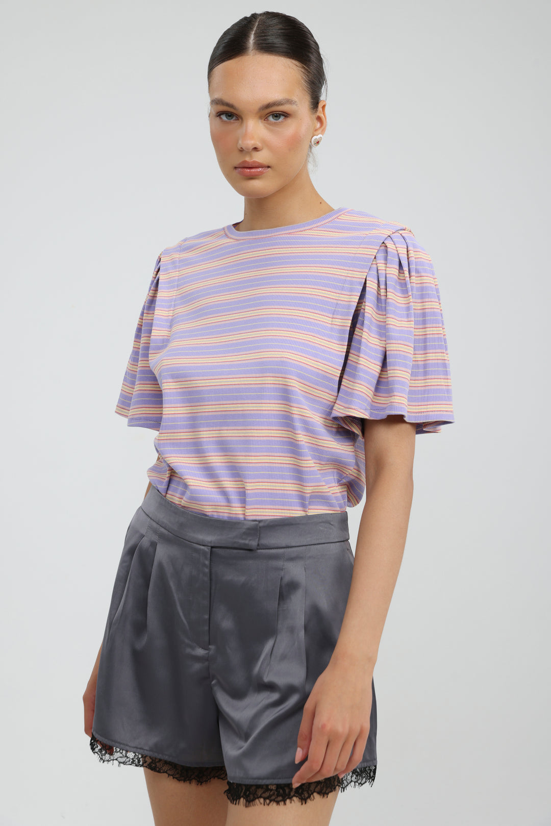 First Purple Stripes T-Shirt