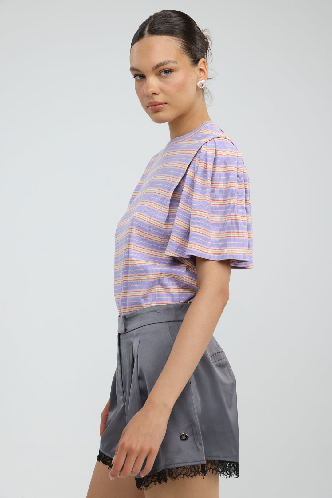 First Purple Stripes T-Shirt