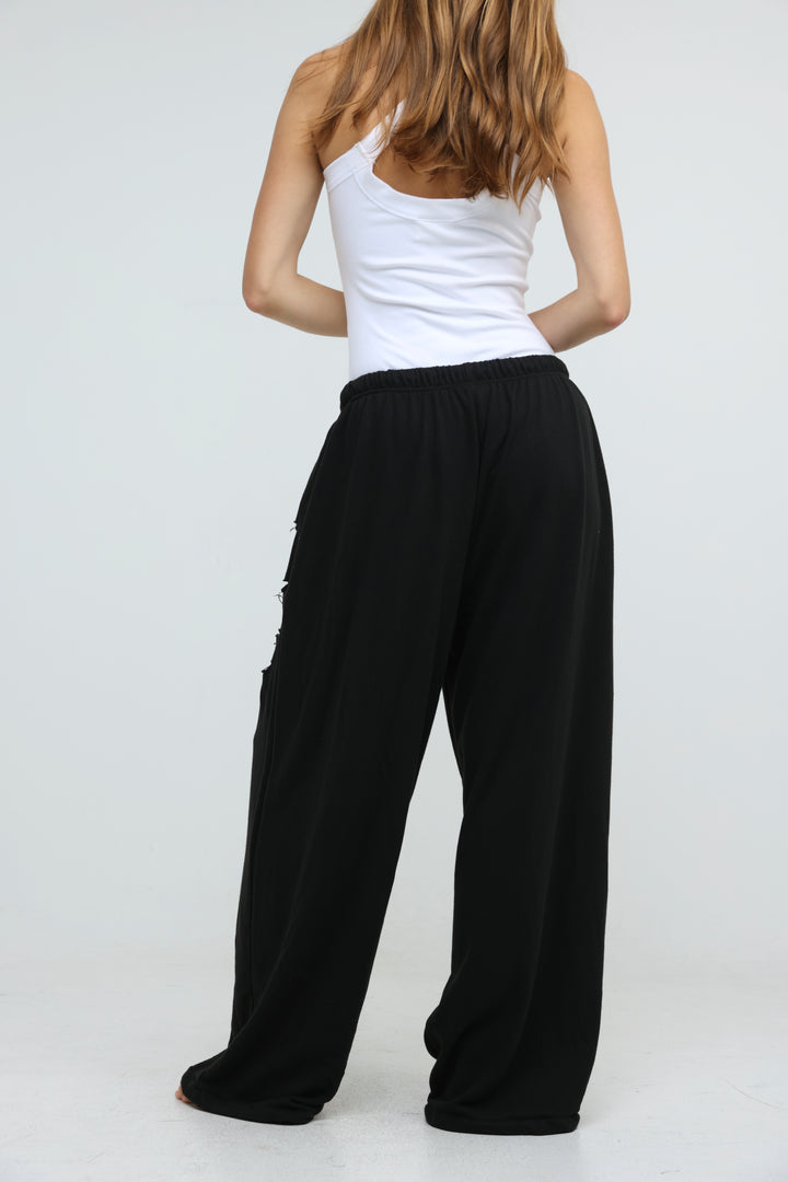 Scissors Black Joggers