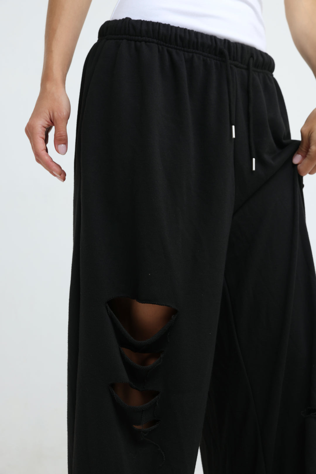 Scissors Black Joggers
