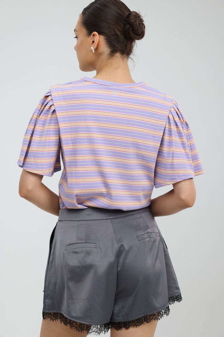 First Purple Stripes T-Shirt