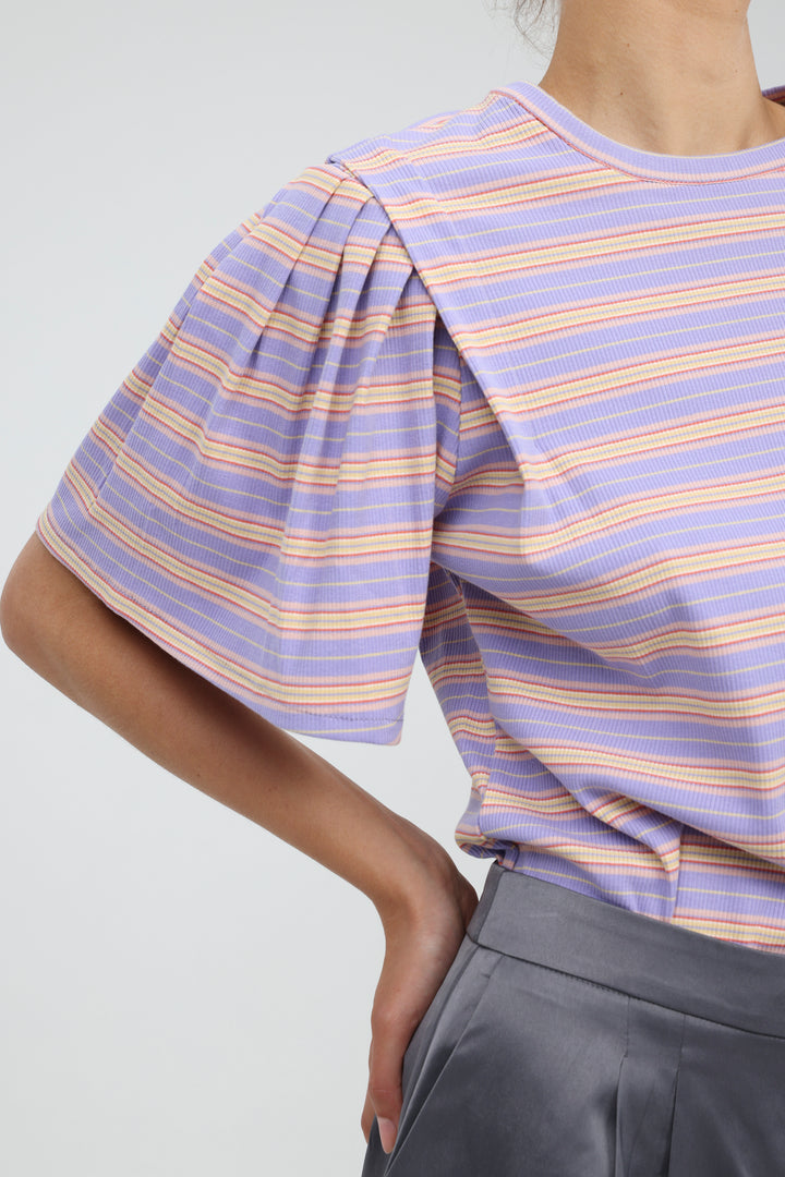 First Purple Stripes T-Shirt