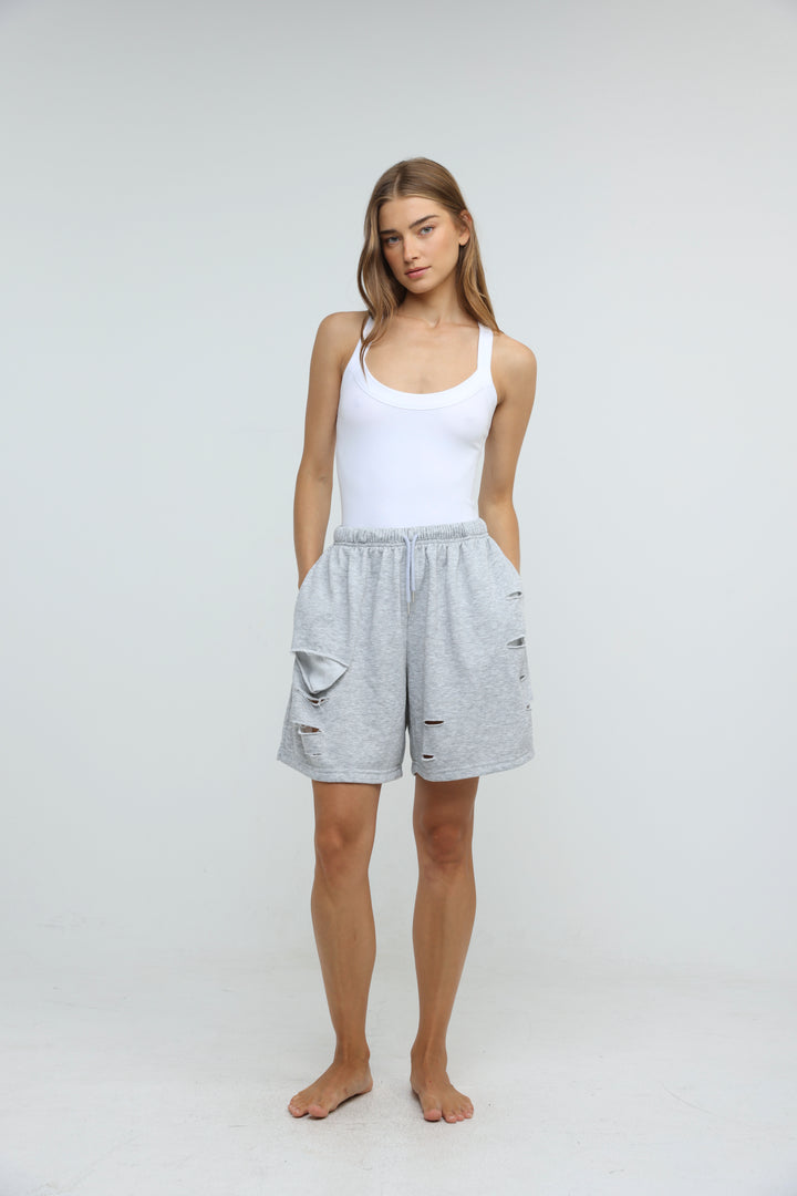 Saw Grey Shorts