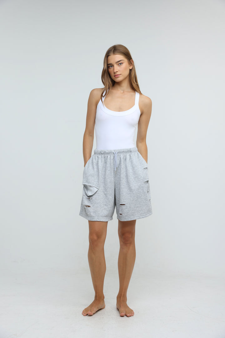 Saw Grey Shorts