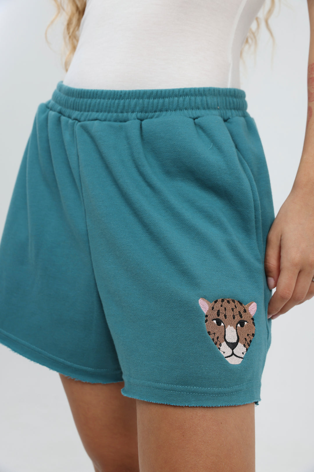 Daydream Teal Shorts