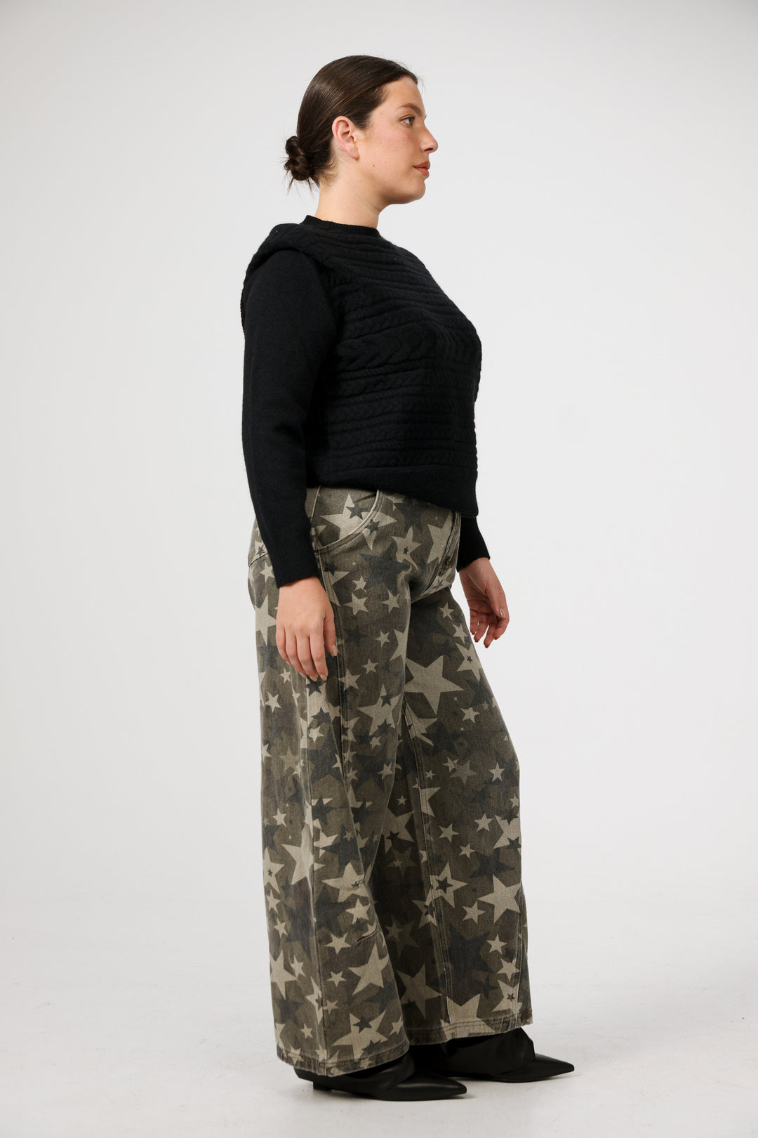 ג'ינס כוכבים מידה L Star 123 Stars Denim 