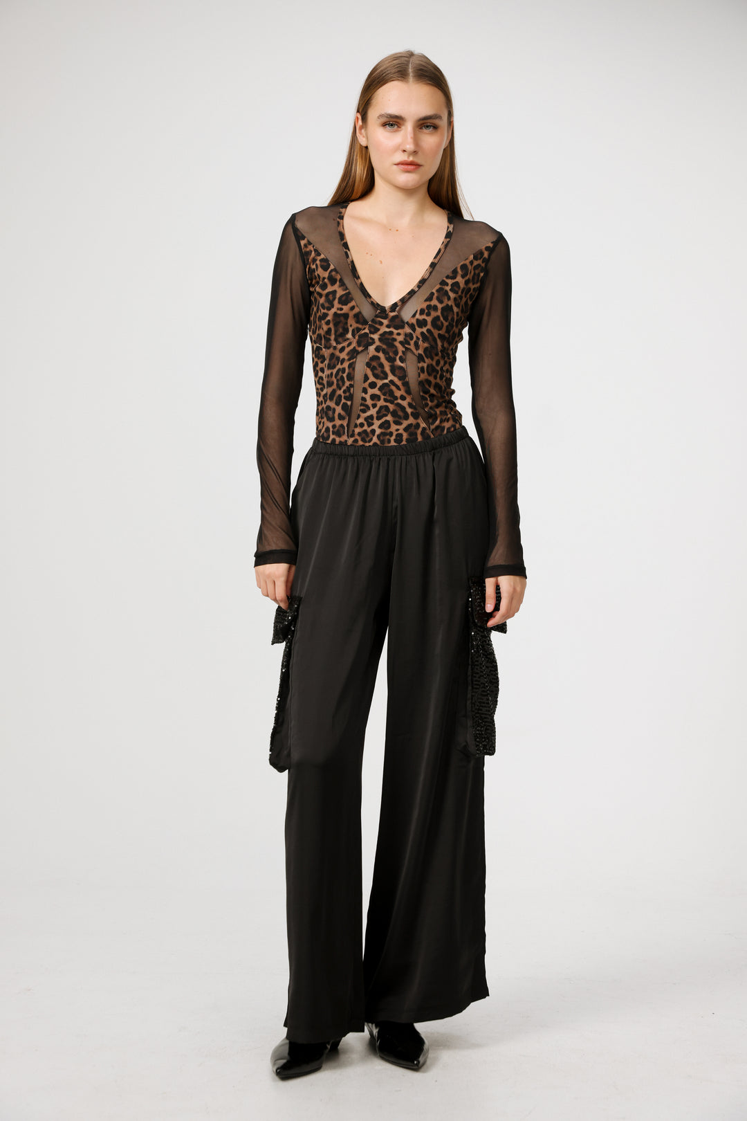 New Year Leopard Bodysuit