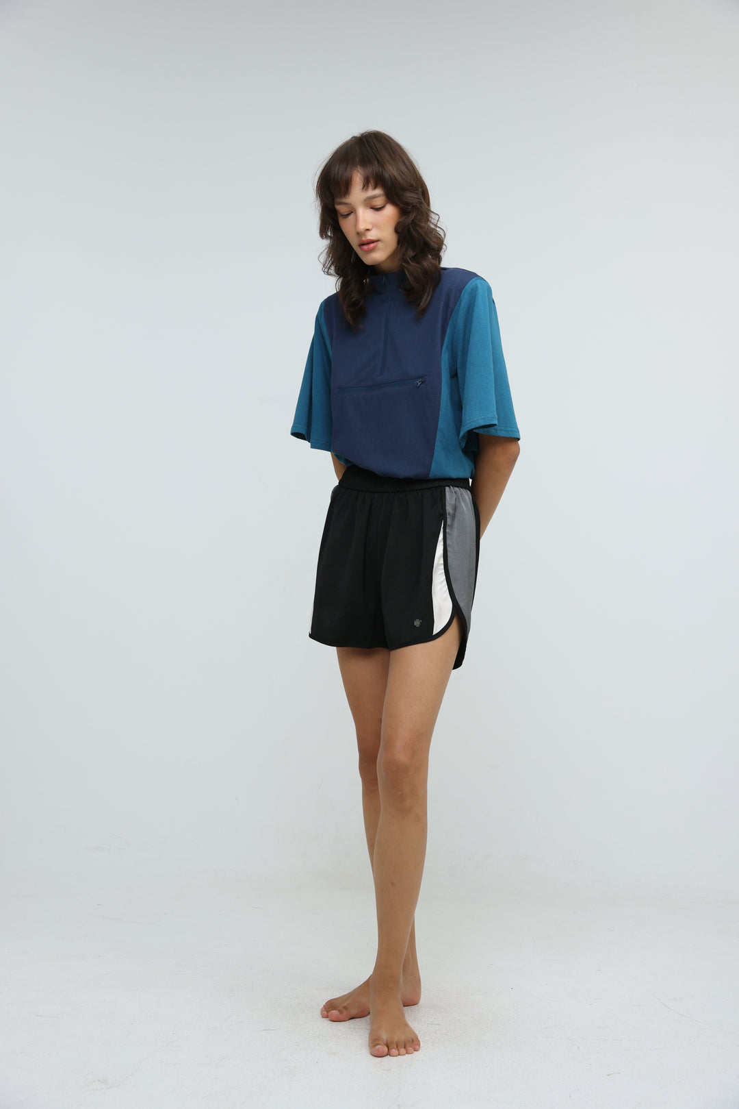 Tree Black Shorts