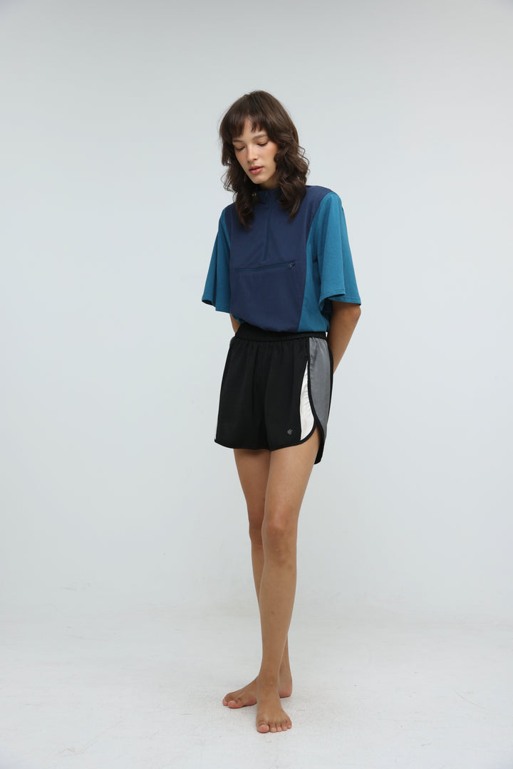 Tree Black Shorts