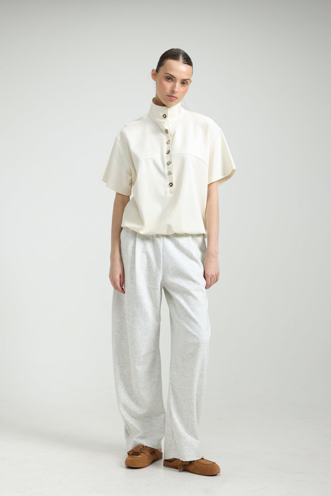 Sun Cream Polo T-Shirt