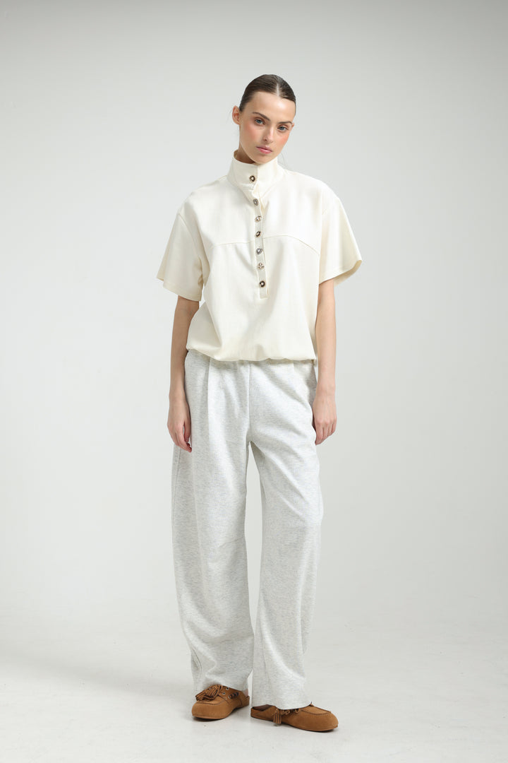 Sun Cream Polo T-Shirt