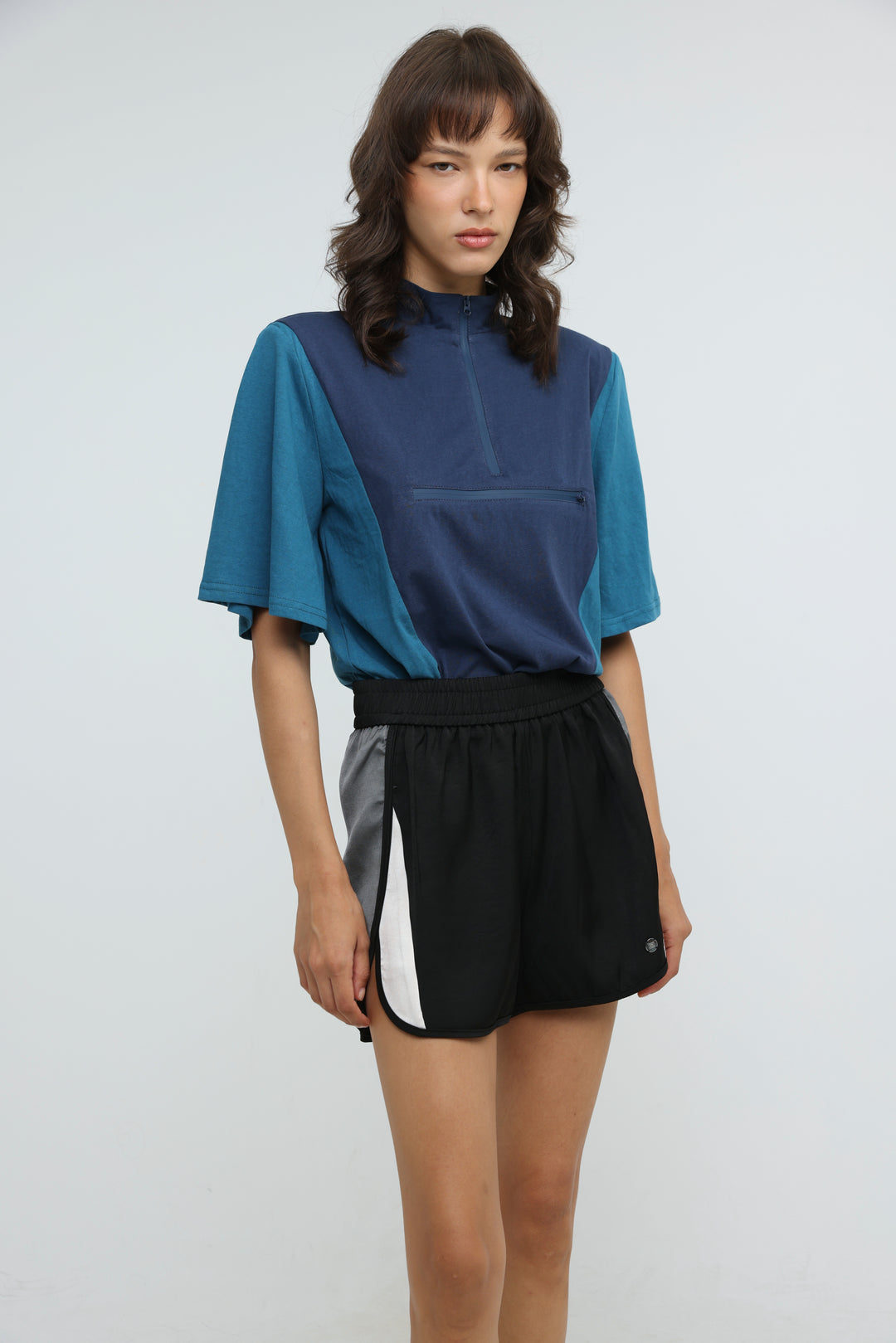 Tree Black Shorts