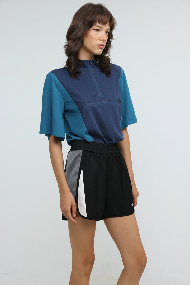 Tree Black Shorts