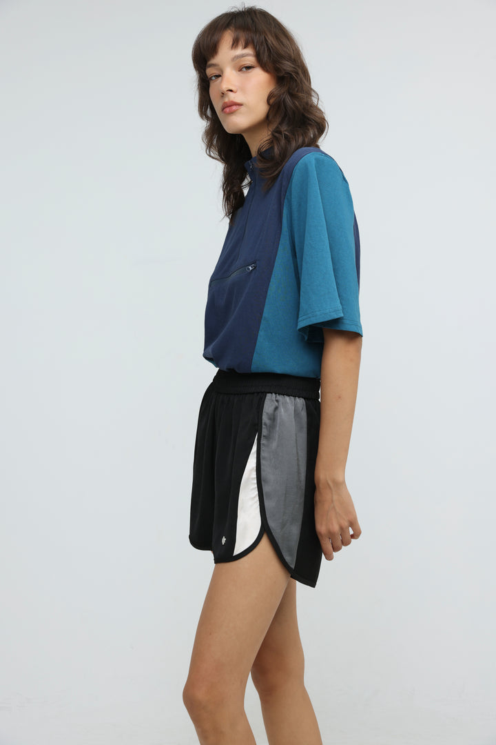 Tree Black Shorts