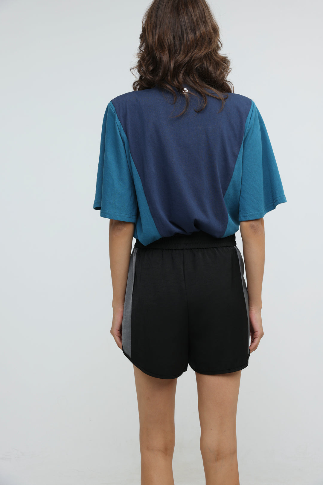 Tree Black Shorts