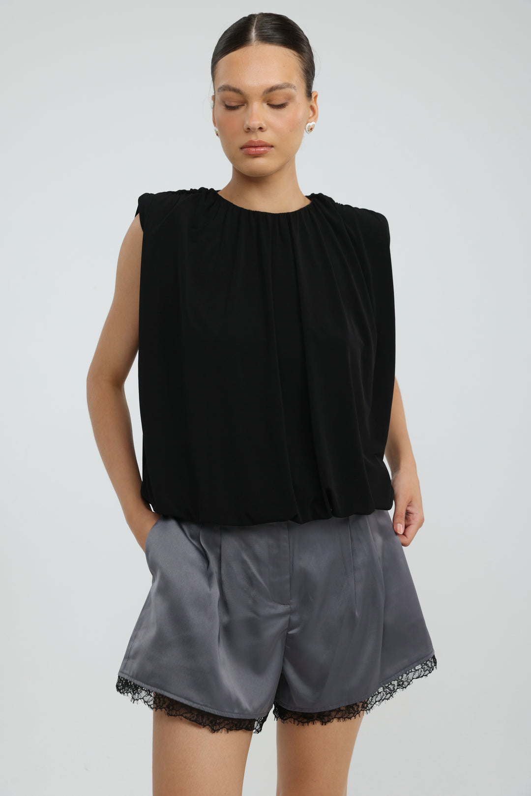 Serenade Black Tank