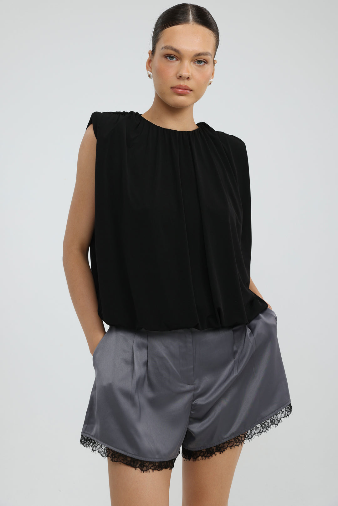 Serenade Black Tank