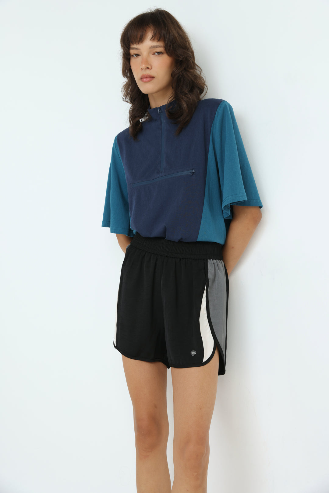 Tree Black Shorts