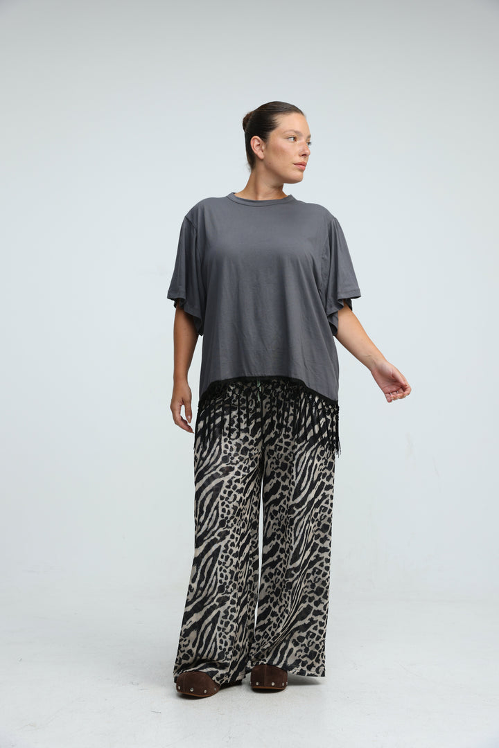 Untamed Zebra Bottoms