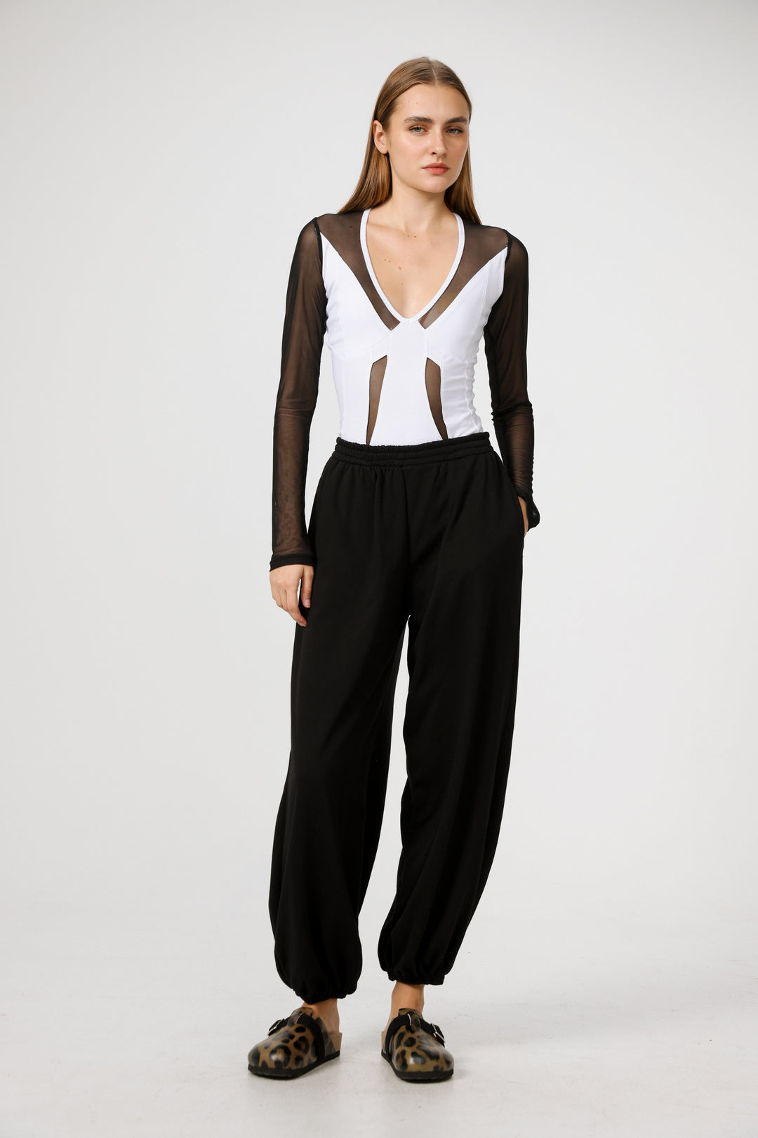 New Year White Bodysuit