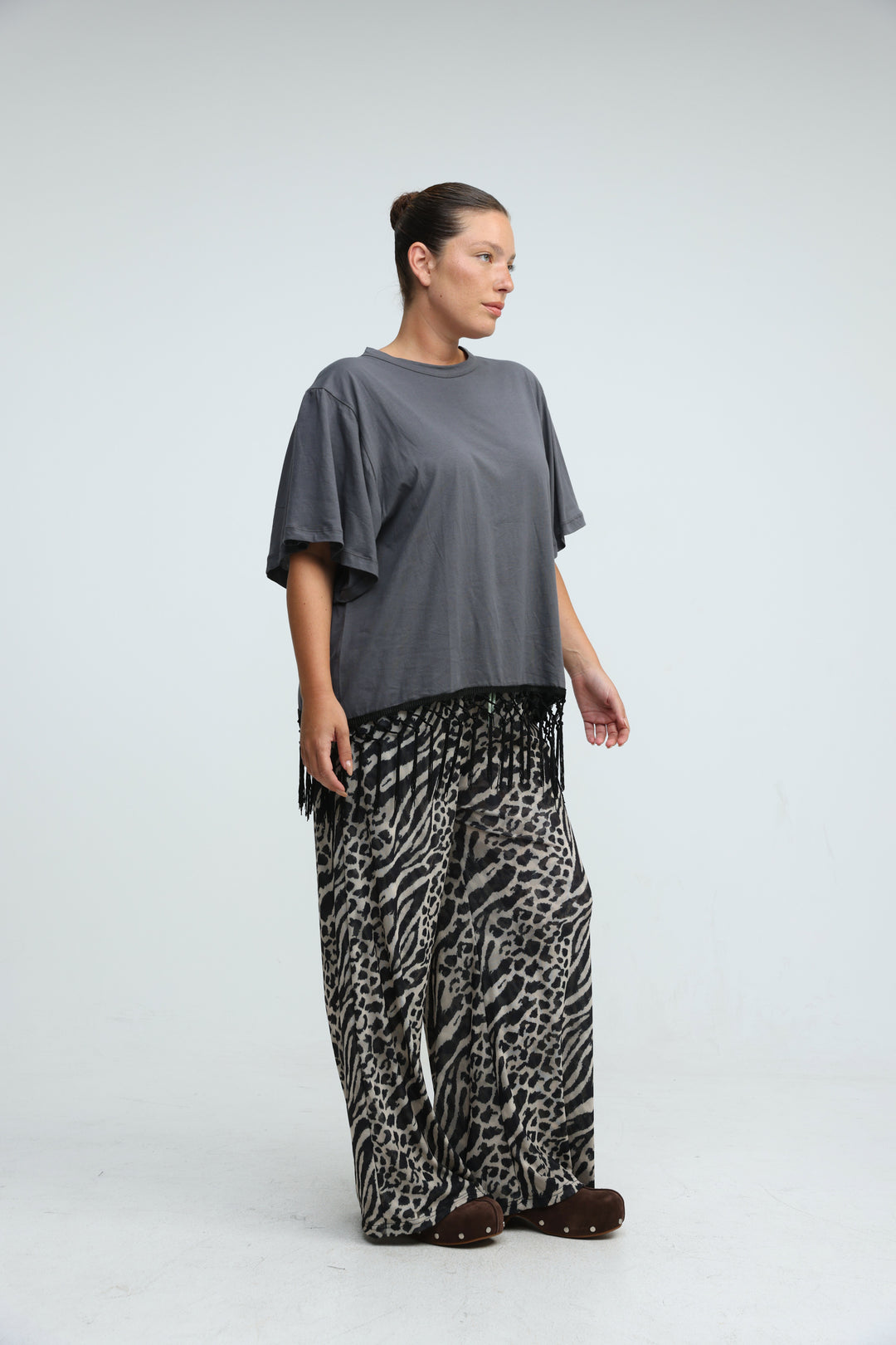 Untamed Zebra Bottoms