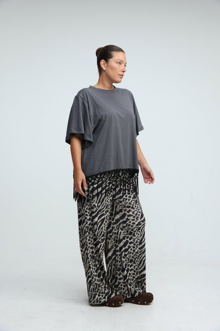 Untamed Zebra Bottoms
