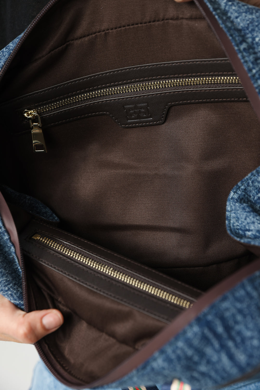 Boxy Denim Handbag