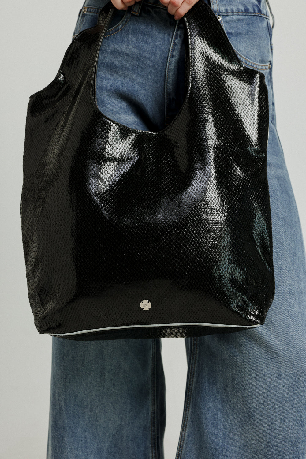 Genesis Black Tote bag