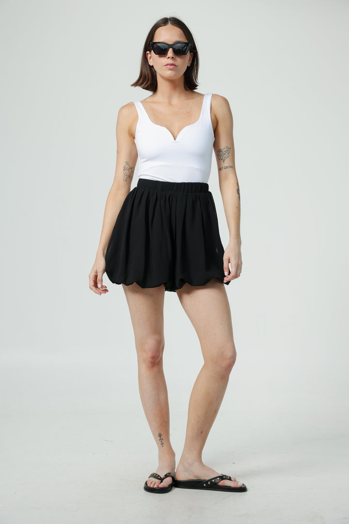 Sura Black Shorts