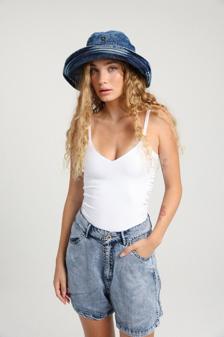 Denim Bucket Hat