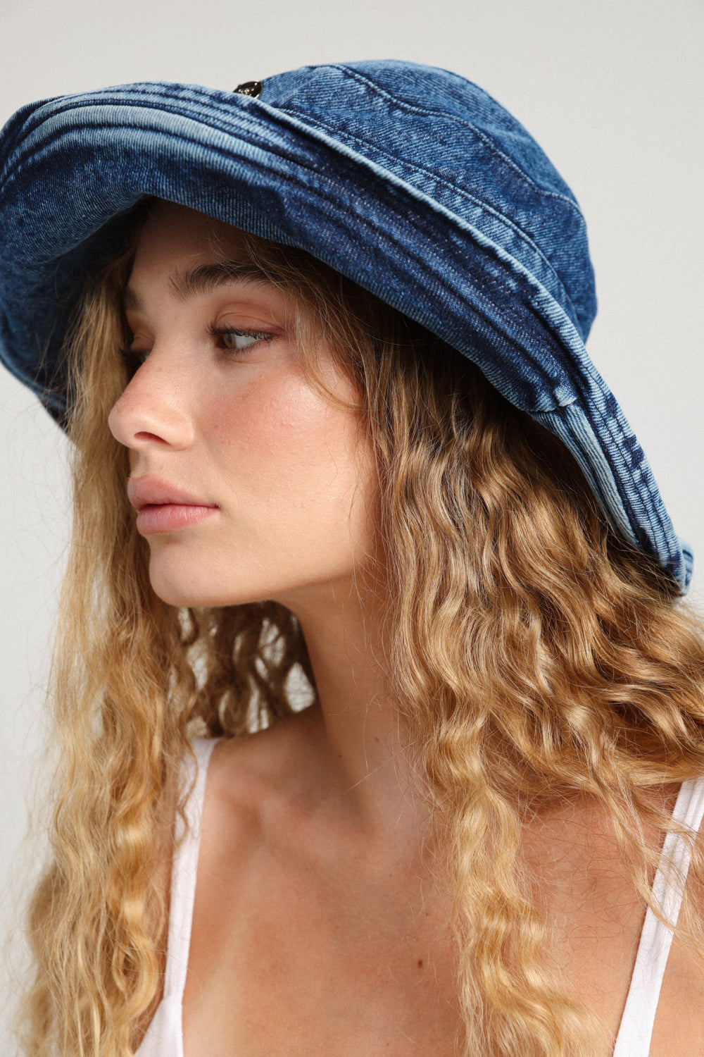 Denim Bucket Hat