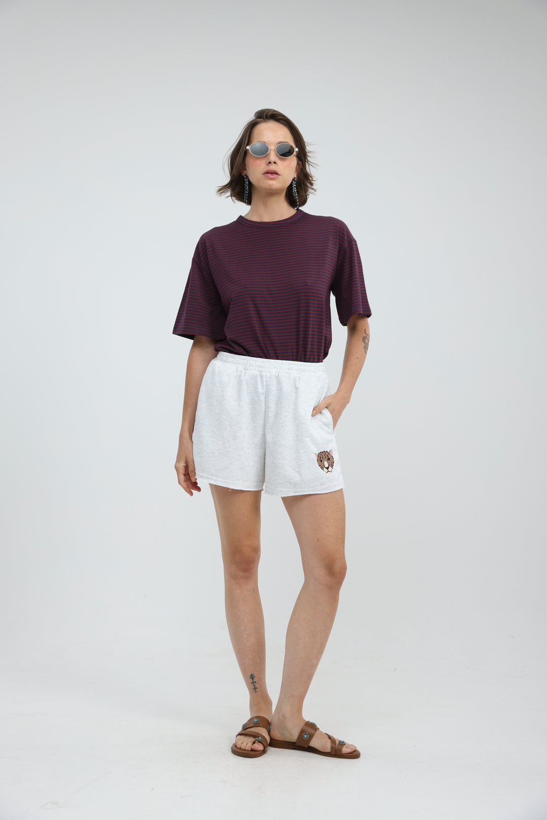 Rock Wine Striped T-Shirt