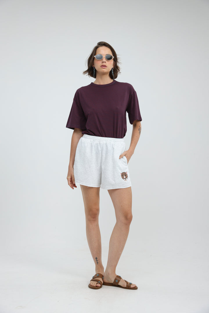 Rock Wine Striped T-Shirt
