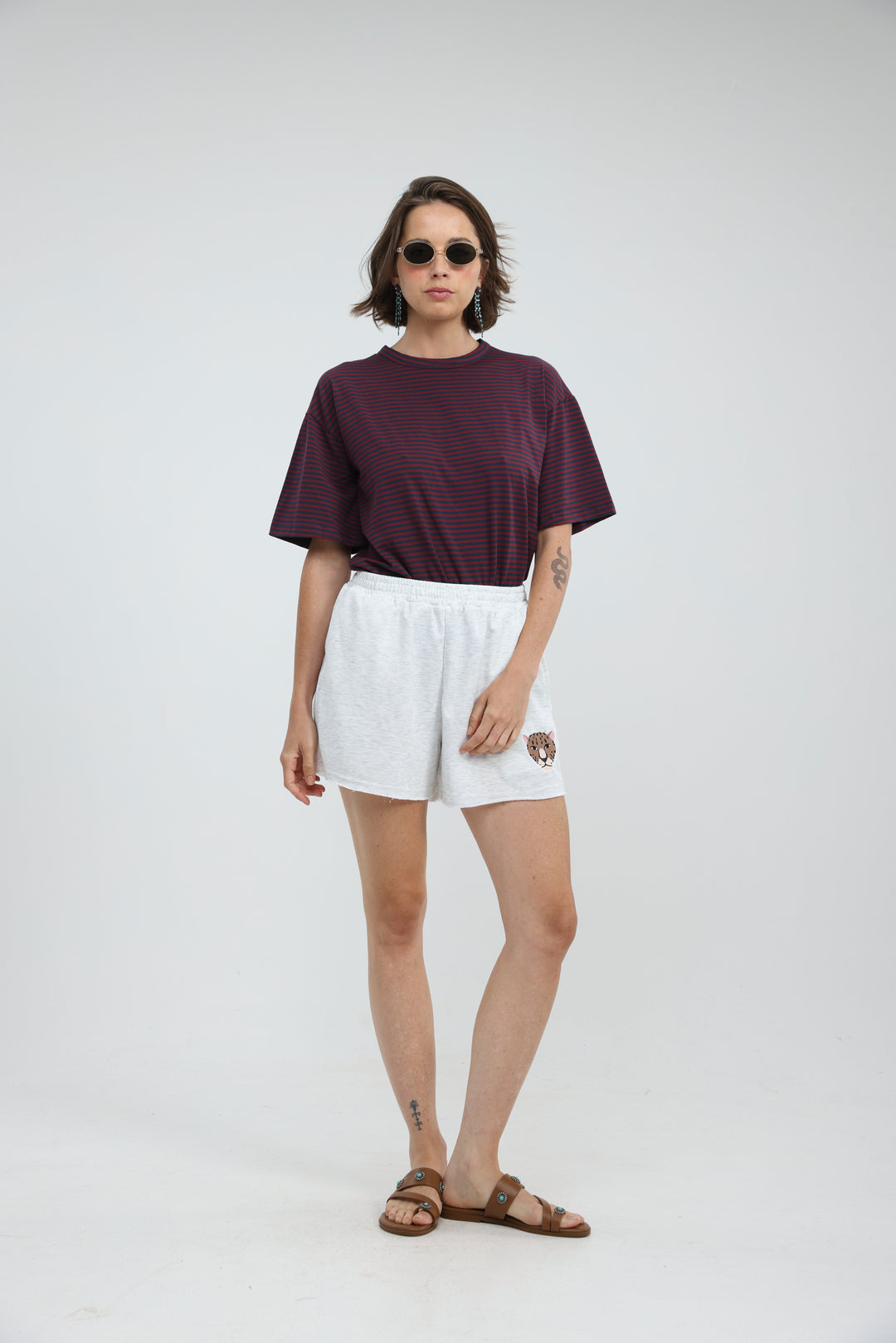 Rock Wine Striped T-Shirt