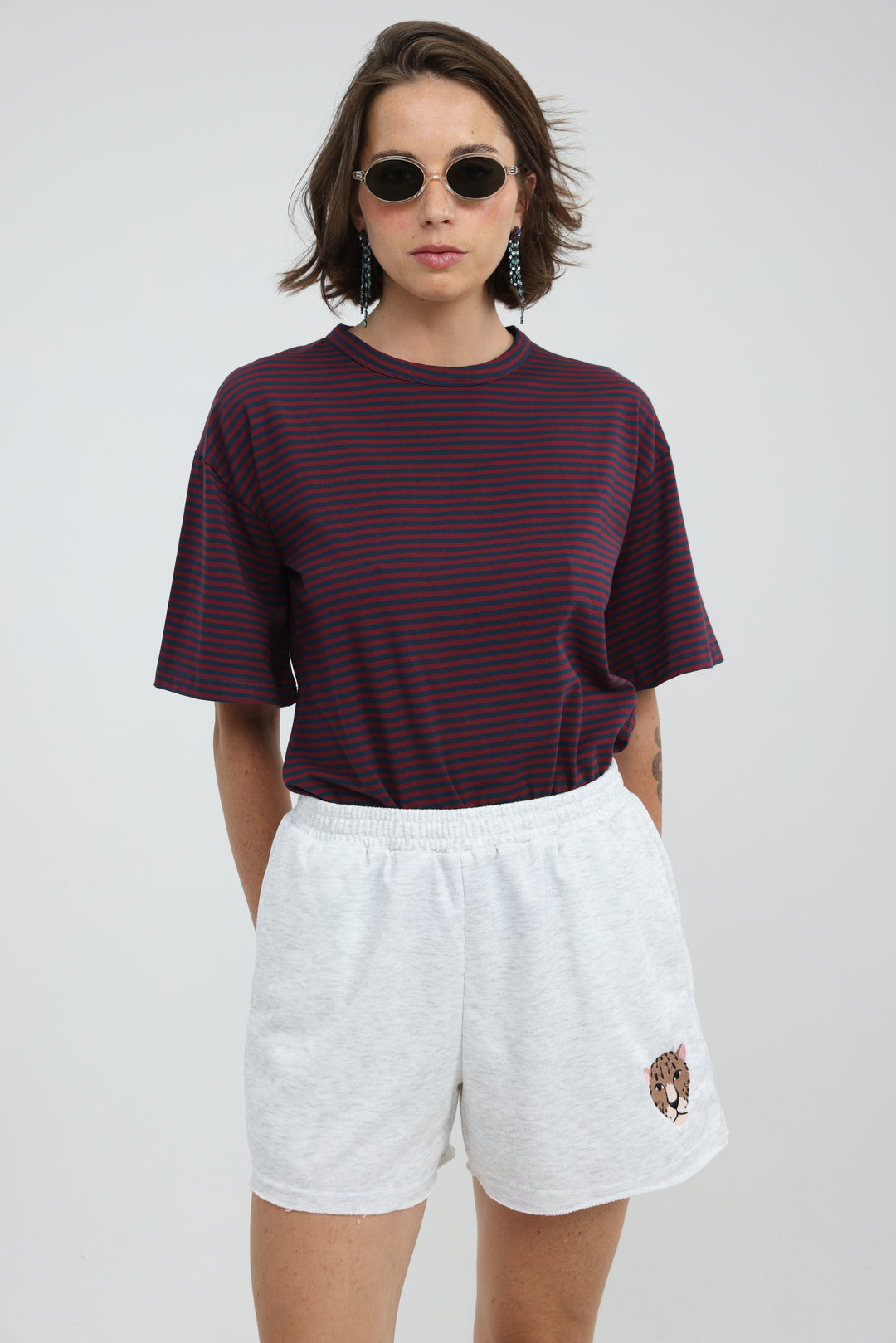 Rock Wine Striped T-Shirt