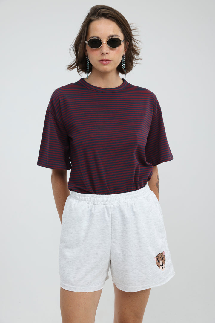 Rock Wine Striped T-Shirt