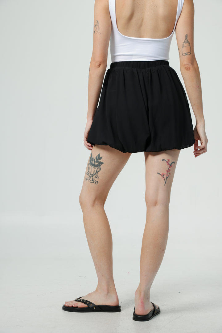 Sura Black Shorts