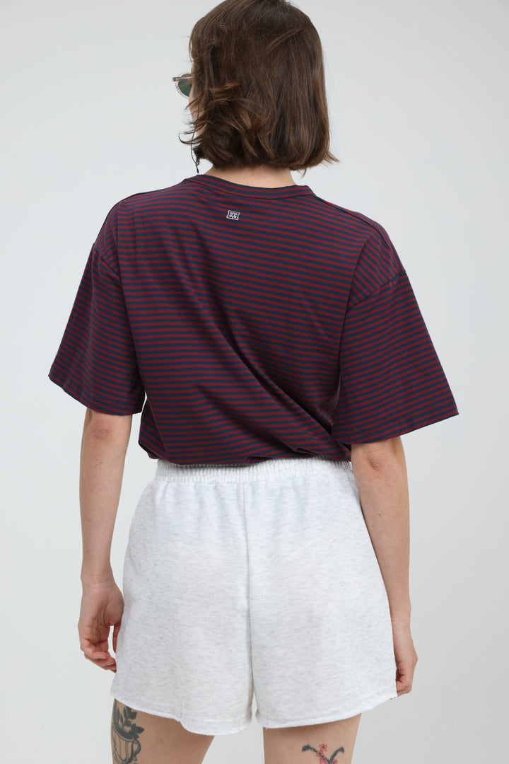 Rock Wine Striped T-Shirt