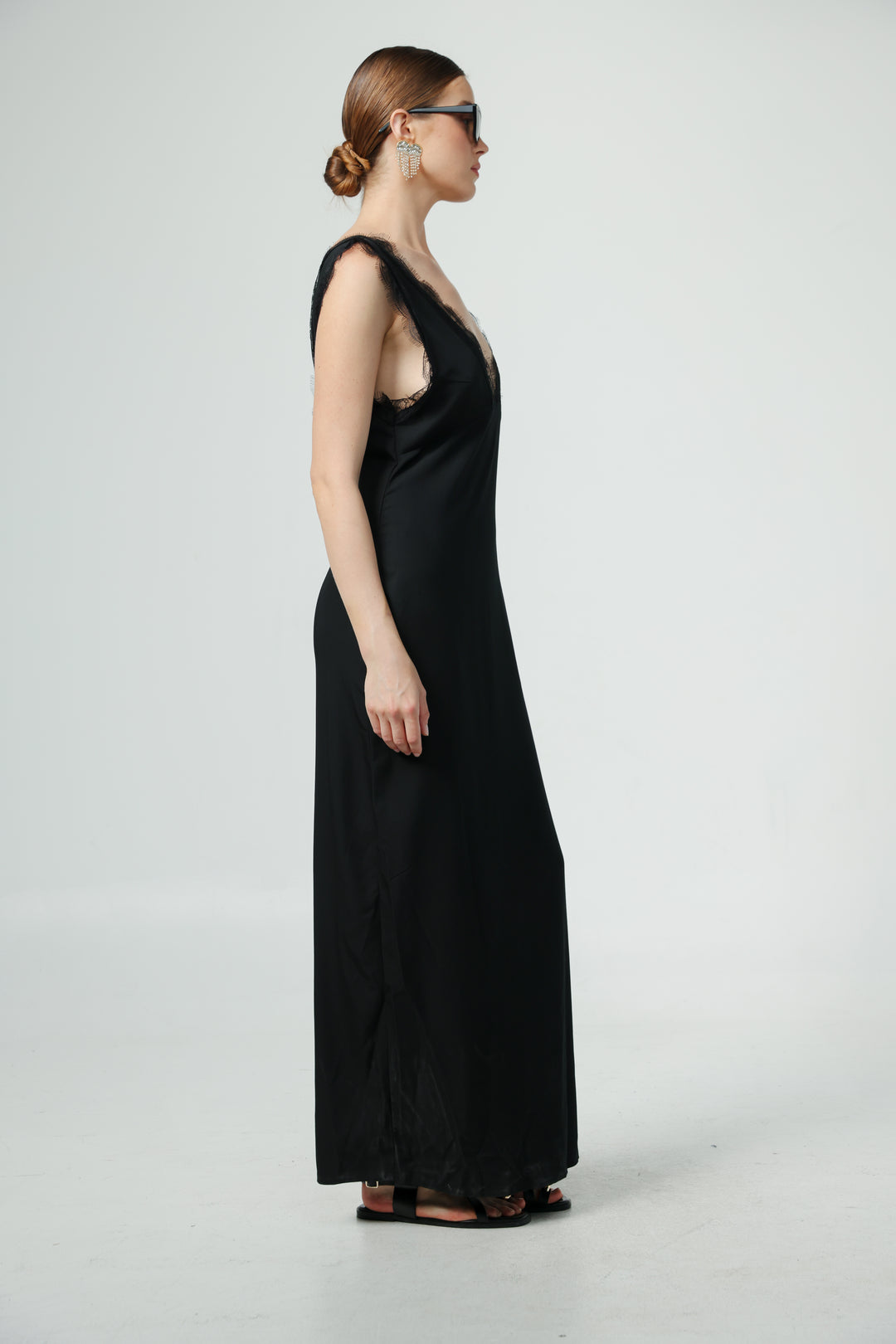 Ever Black Lace Dress