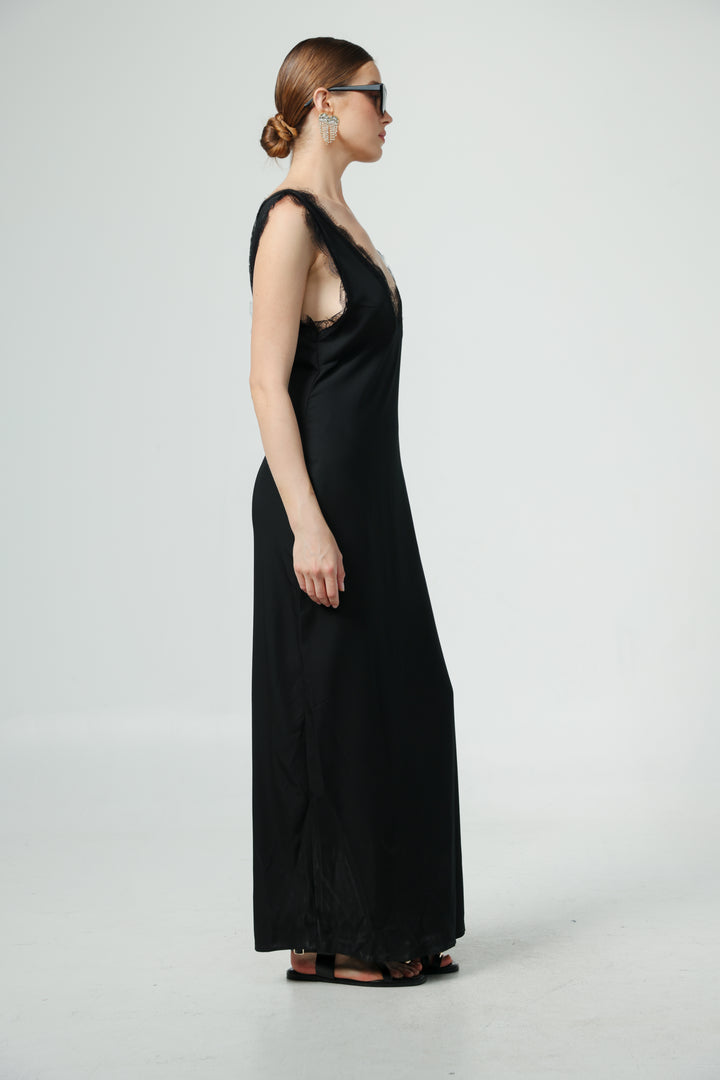 Ever Black Lace Dress