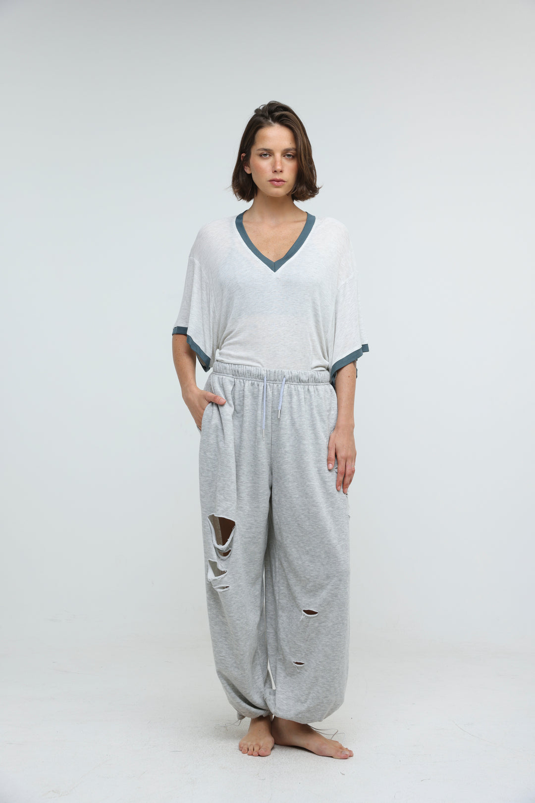 August Light Grey T-Shirt